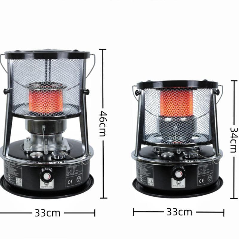 灯油ランタン 黒色屋内外兼用