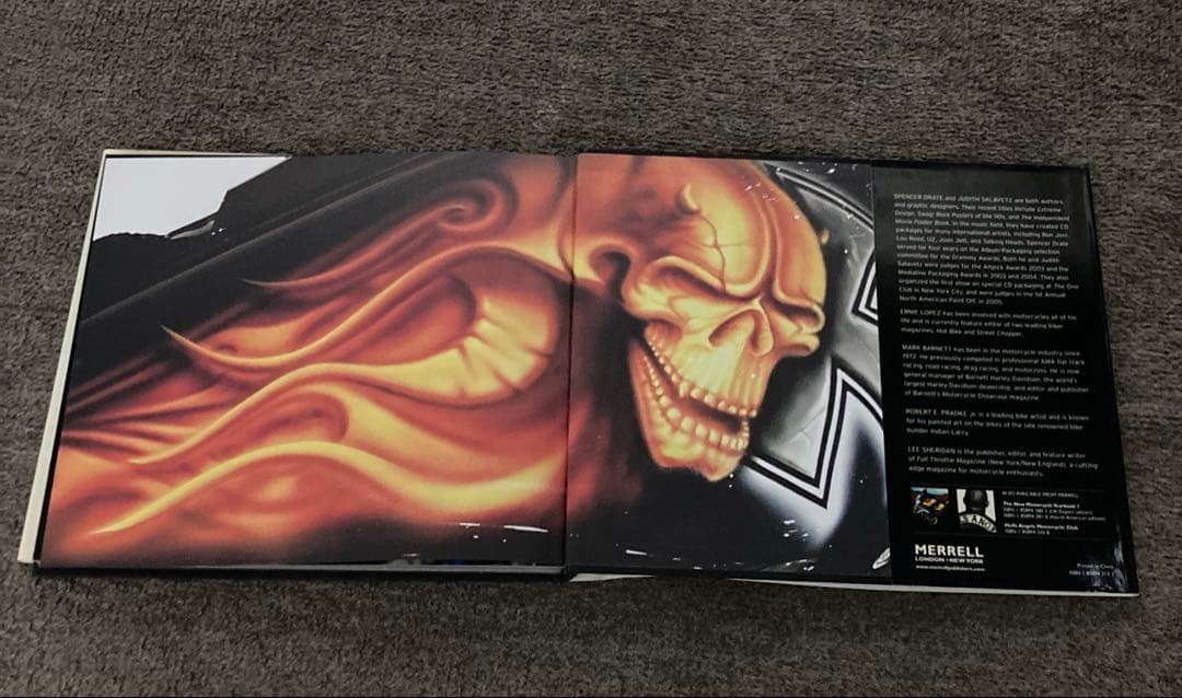 EXTREME MOTORCYCLE ART カスタムバイクのカラーの洋書写真集