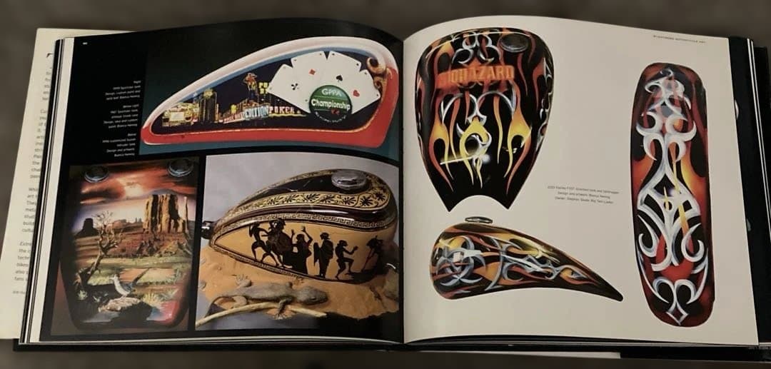 EXTREME MOTORCYCLE ART カスタムバイクのカラーの洋書写真集