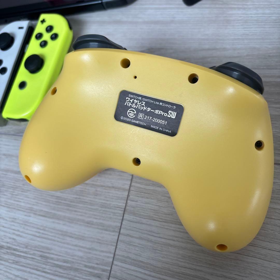 Nintendo Switch 本体セット+ コントローラー＋ジョイコン2つ