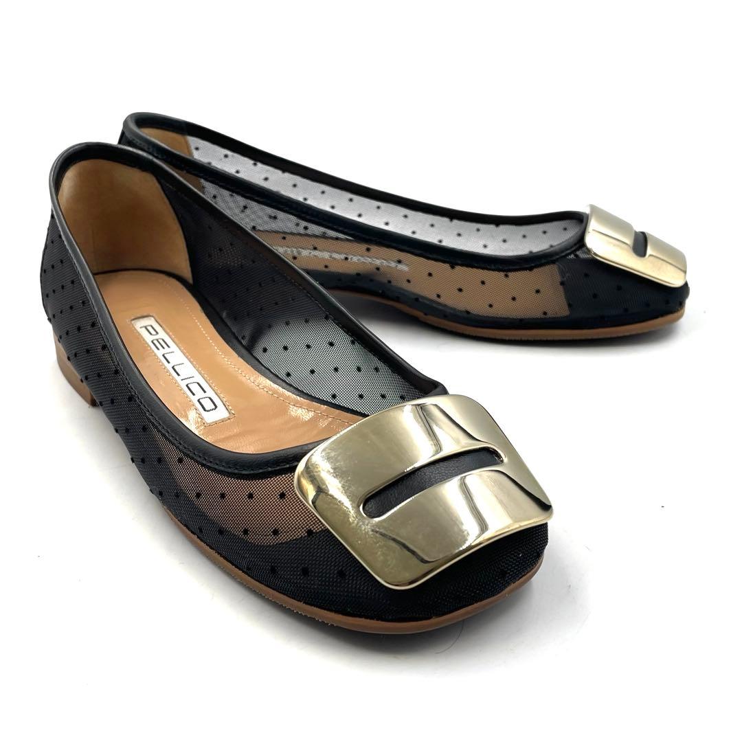 《未使用級》現行品 ペリーコ BOLLE アネッリフィッビア プレート 黒 35