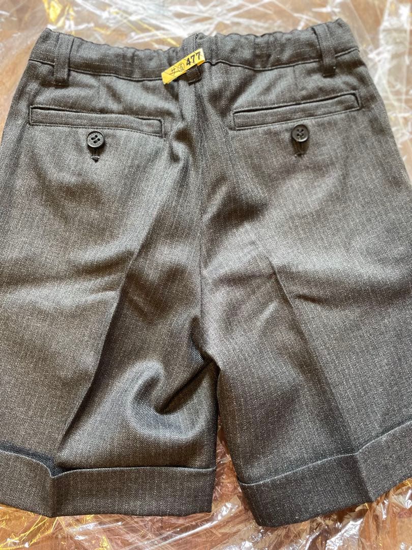 バーバリー　120 高級フォーマルスーツセット　ネクタイ　入学式　七五三　卒園式