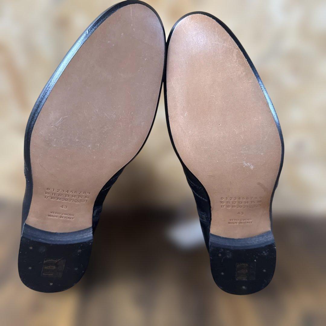 Madison Margiela未使用レザーアンクルブーツ サイズ43