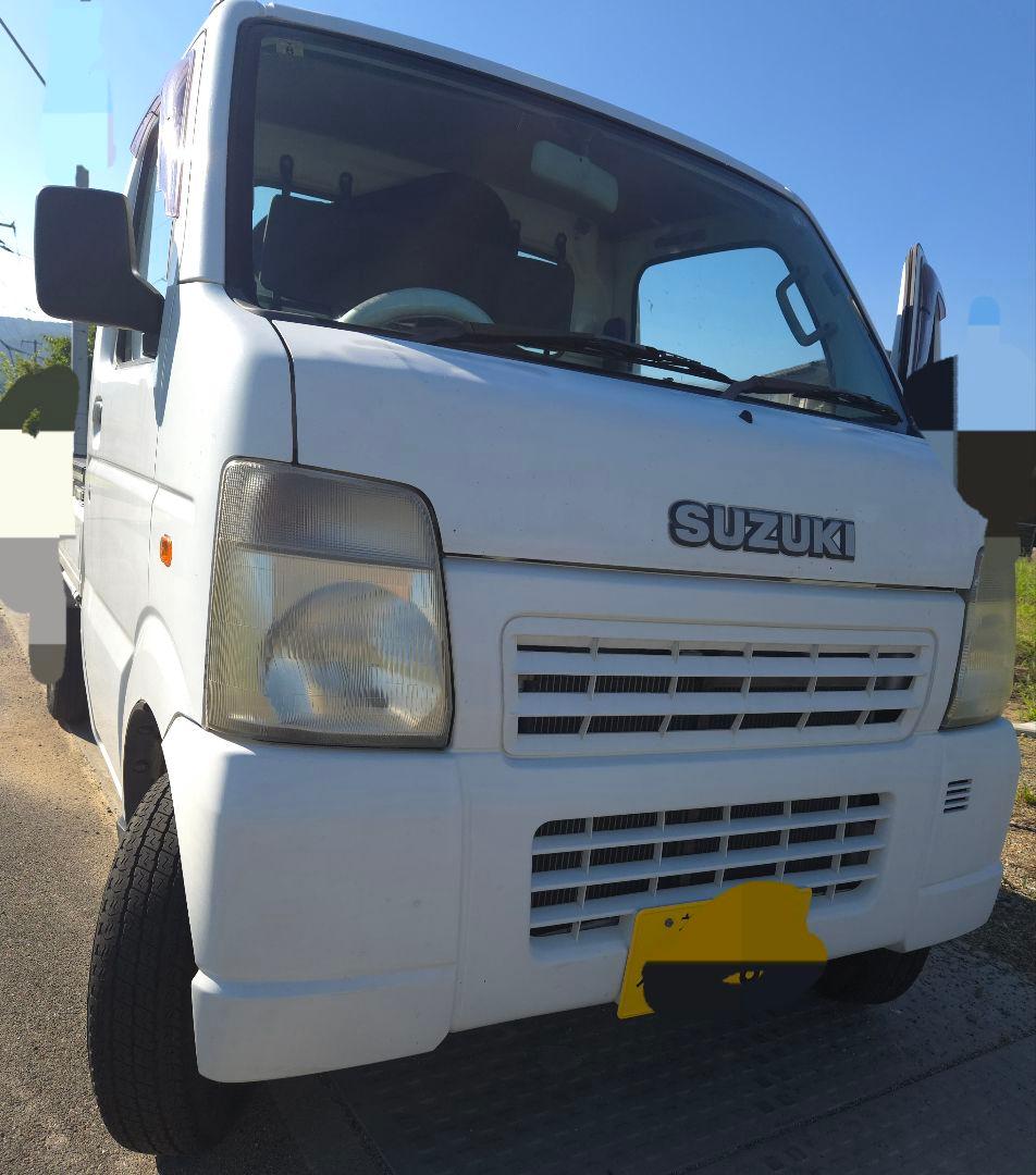 車検 R9/8 キャリー SUZUKI 軽トラック ホワイト