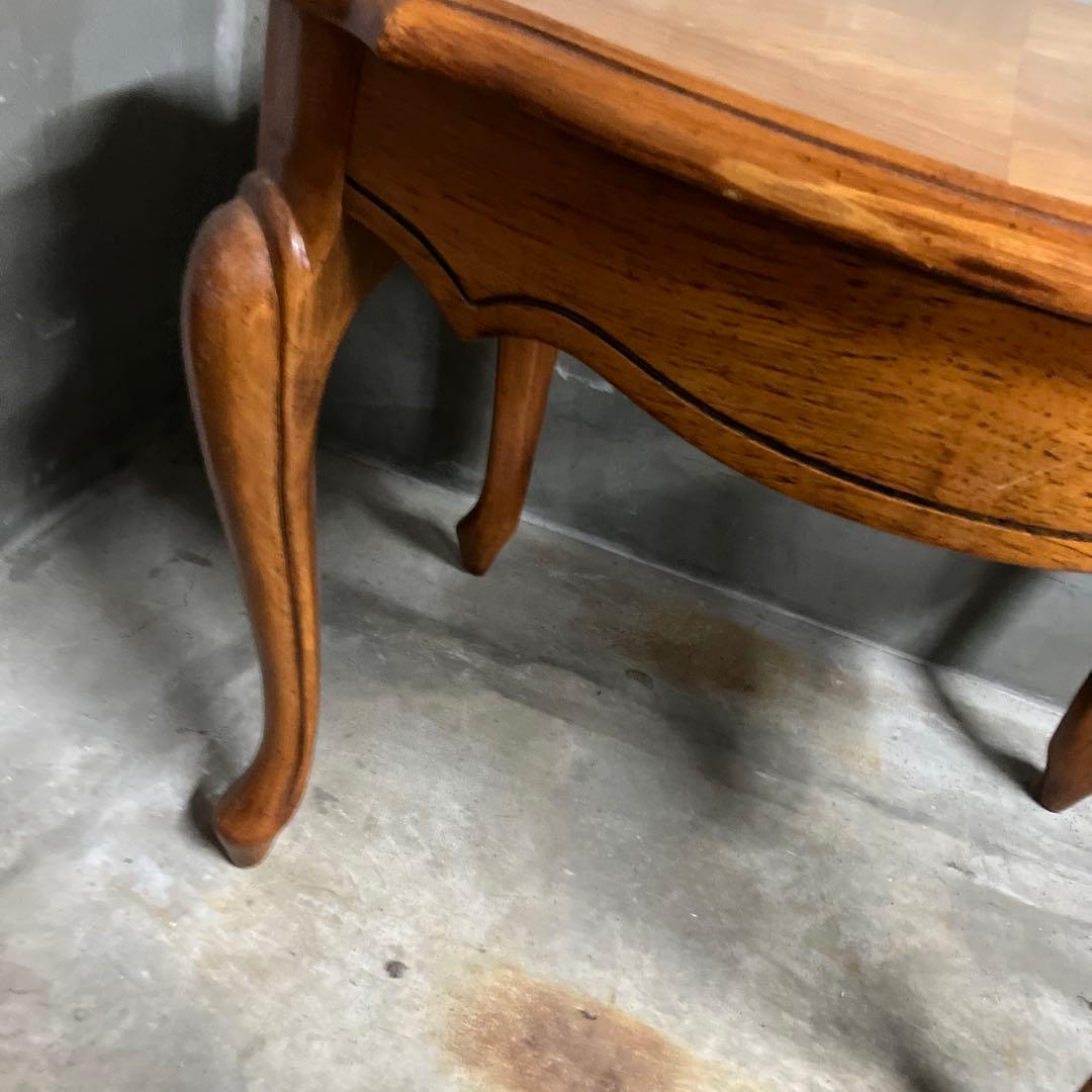 アンティーク センターテーブル 猫脚 ネコ足 ローテーブル