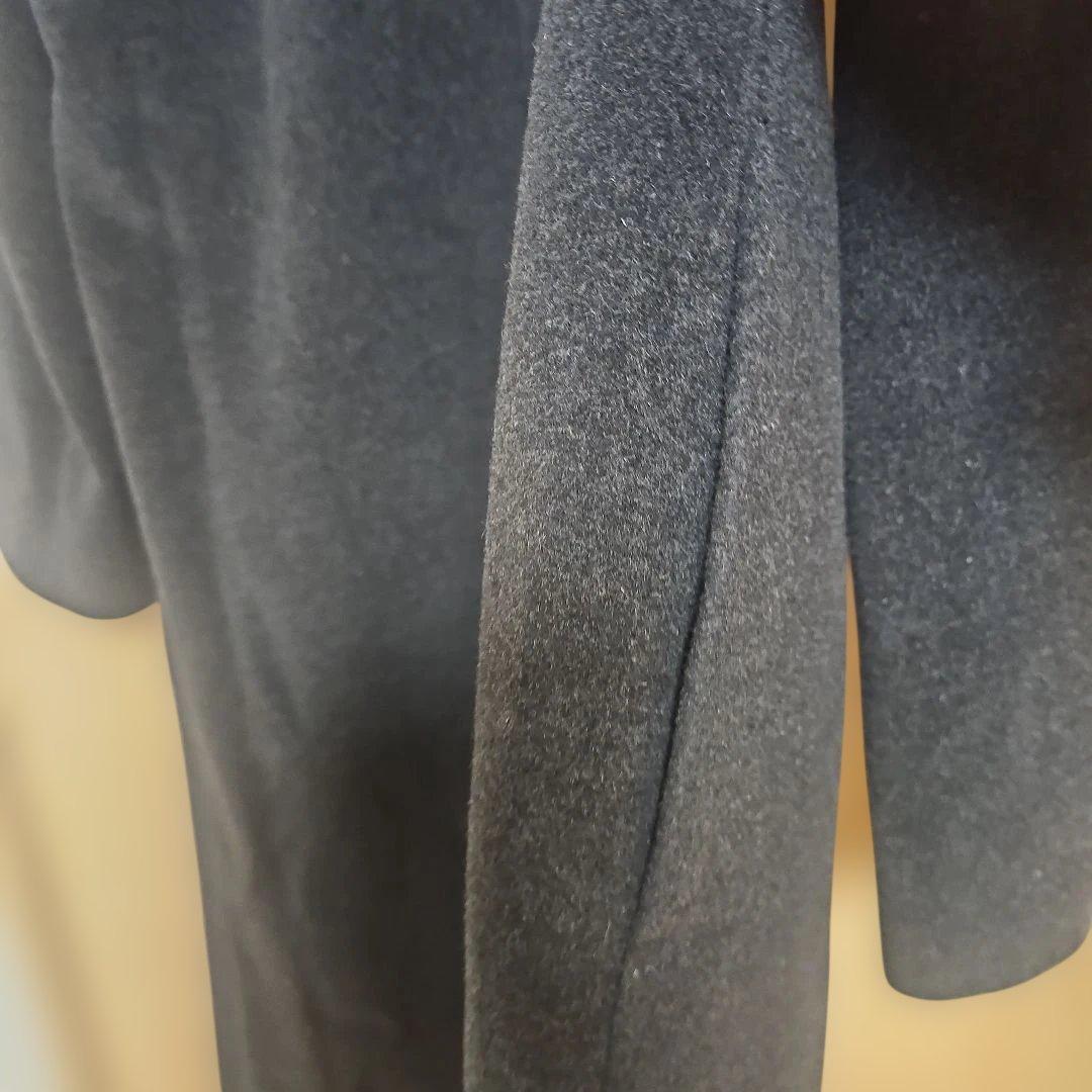 【早い者勝ち❗】23区 ロングコートブラック 大きいサイズ 46 3L