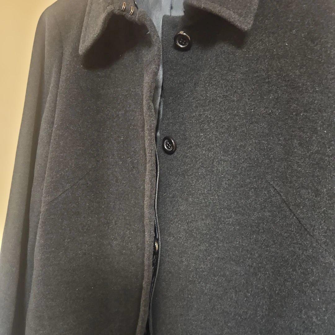 【早い者勝ち❗】23区 ロングコートブラック 大きいサイズ 46 3L