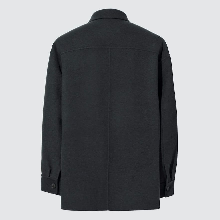 【✨新品✨】UNIQLO +J◎ウールブレンドオーバーサイズシャツジャケット