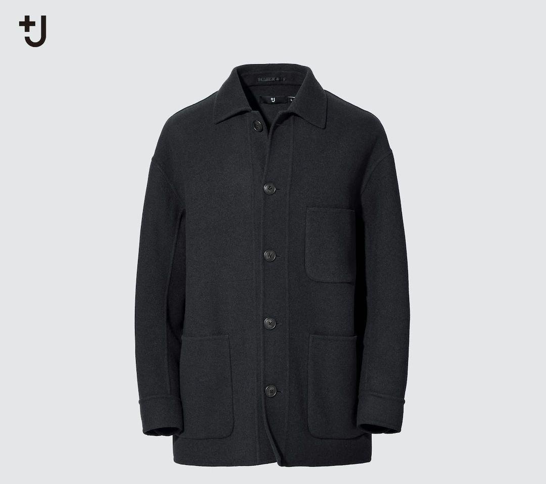 【✨新品✨】UNIQLO +J◎ウールブレンドオーバーサイズシャツジャケット
