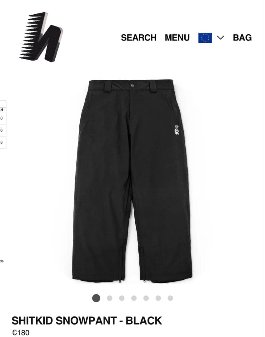 「新品未使用」Harlaut Apparel デニムスキーパンツXL