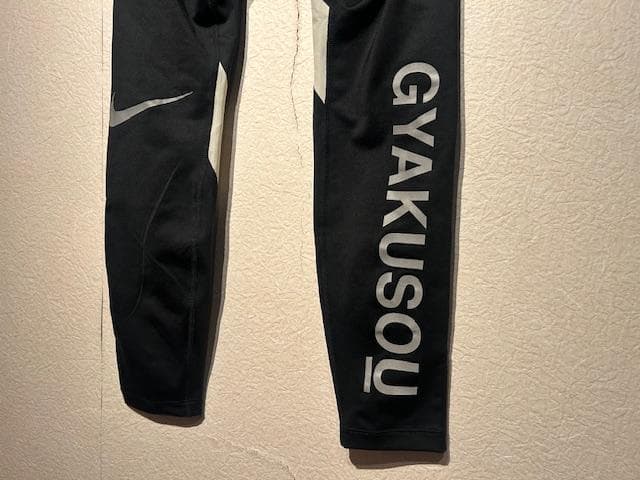 ♪送料無料★GYAKUSOU★希少★レギンス★Big Logo★逆走★黒★S♪