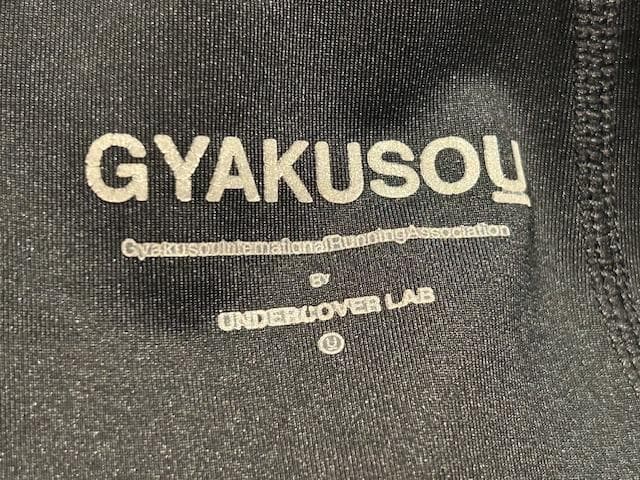 ♪送料無料★GYAKUSOU★希少★レギンス★Big Logo★逆走★黒★S♪