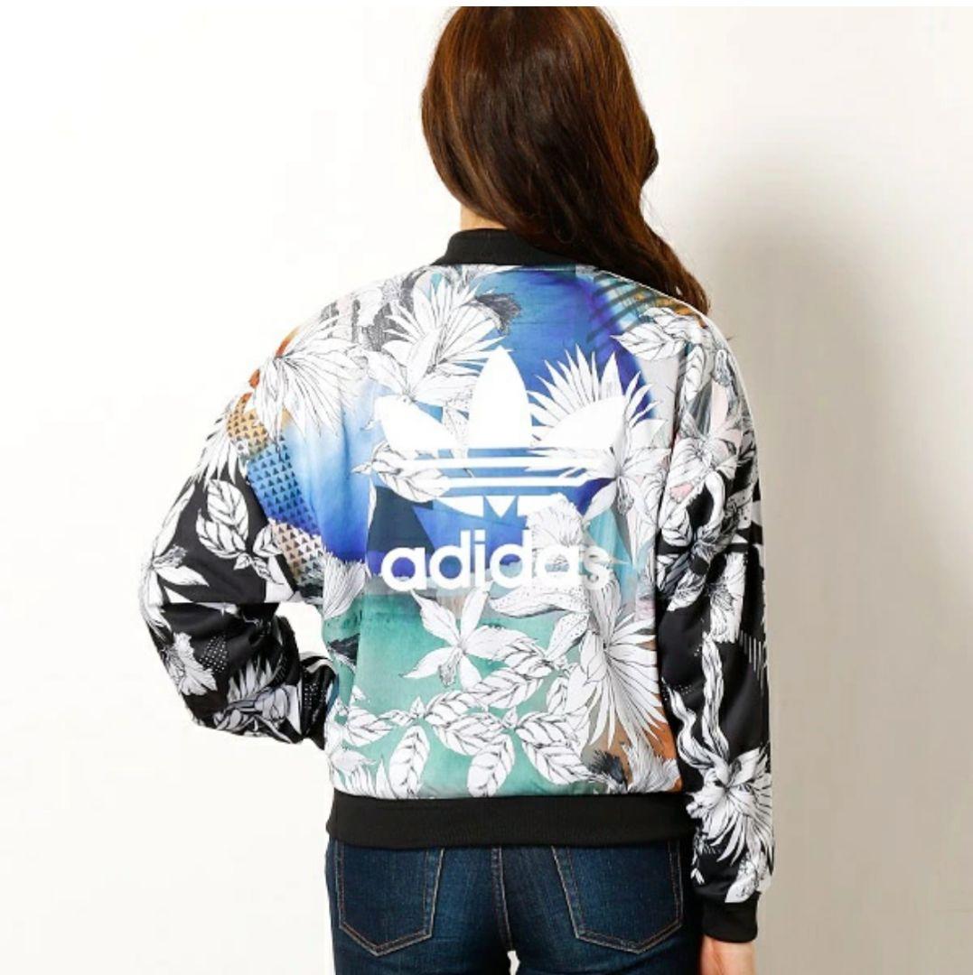 アディダス グラフィック スーパースター トラックジャケット ジャージ 女性XL