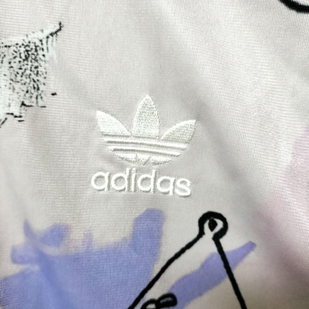 アディダス グラフィック スーパースター トラックジャケット ジャージ 女性XL