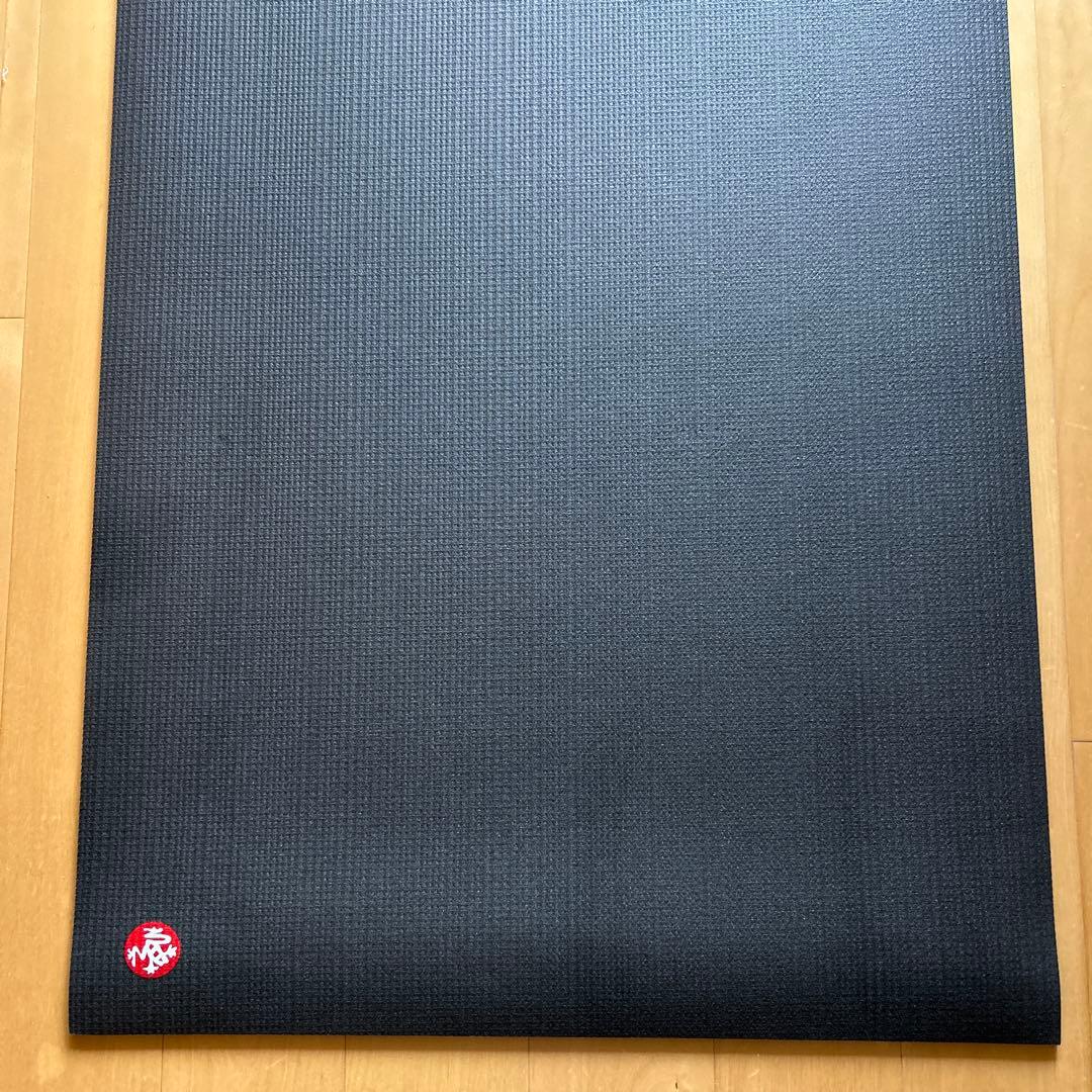 【日本正規品】[Manduka] PRO ヨガマット ブラックマット6mm　厚手