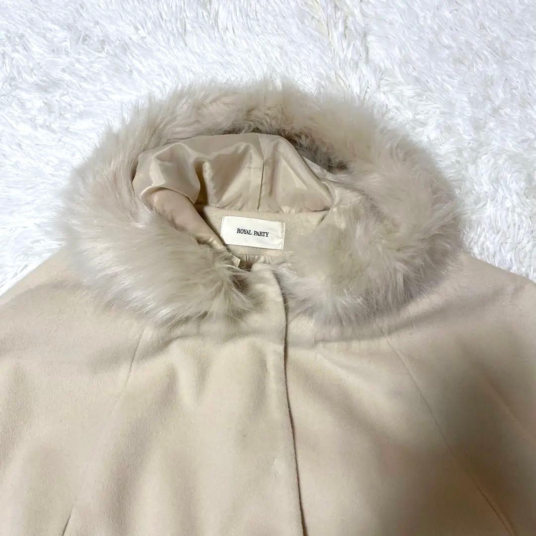  PARTY フードファーケープコート ZOZO限定