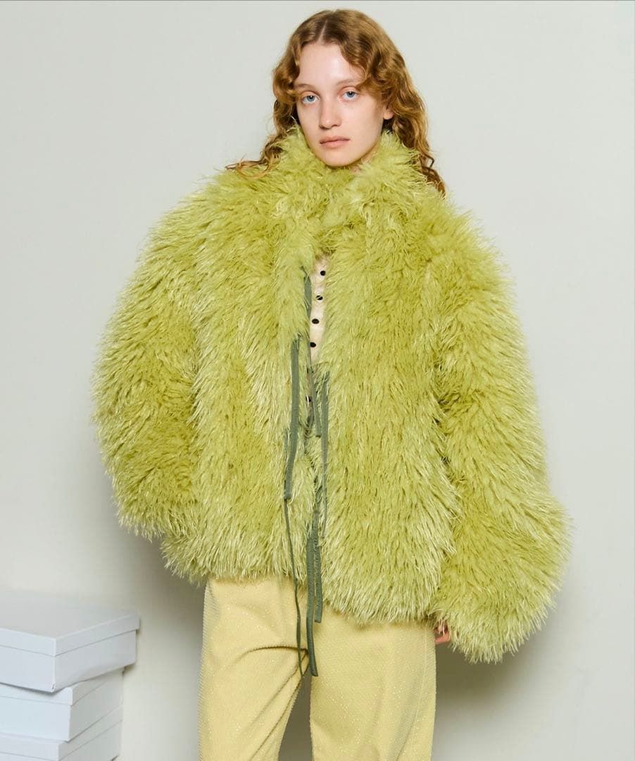 maison special ファーアウター　ブルゾン