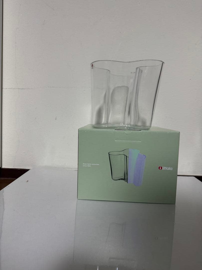 12/16まで　イッタラ　フラワーベース　アアルト 160mm