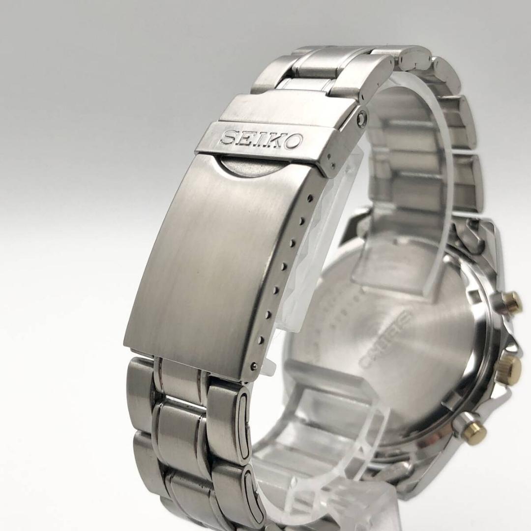 美品・稼働 SEIKO セイコー 7T92-0DW0 クロノグラフ 腕時計