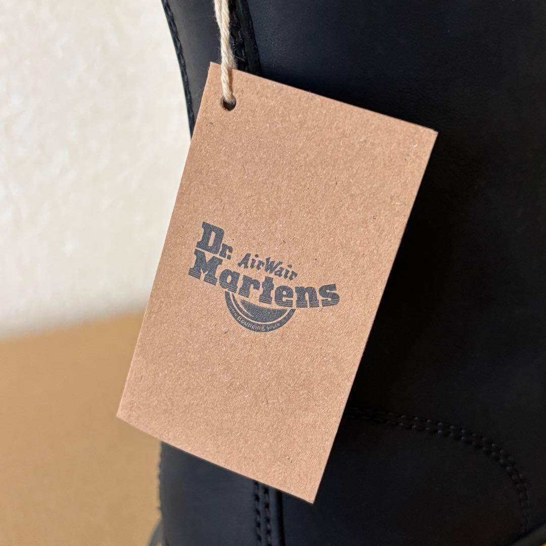 ノ*ブ様 ドクターマーチン レースレスブーツ ZEBZAG UK7 ブラック ゴ
