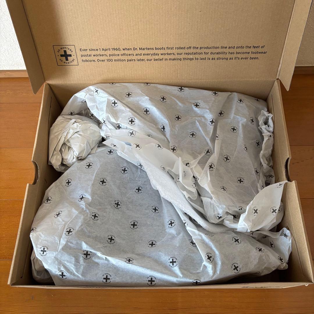 ノ*ブ様 ドクターマーチン レースレスブーツ ZEBZAG UK7 ブラック ゴ