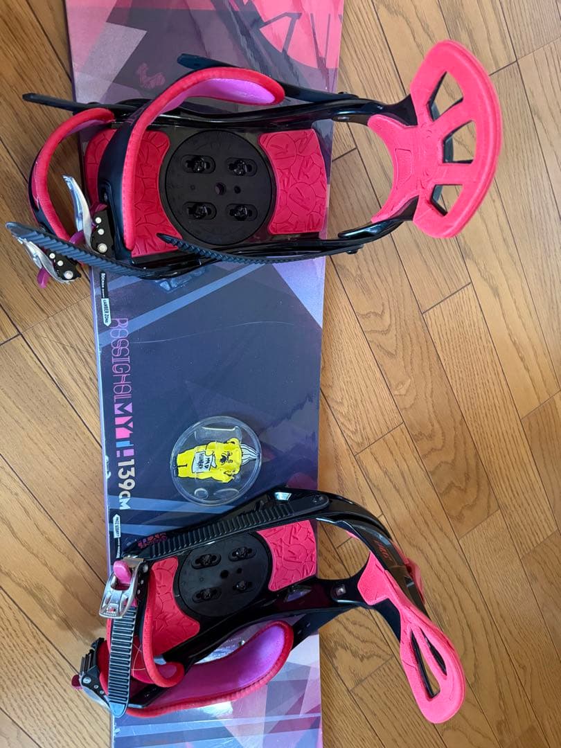Rossi Ghoul スノーボードセット ピンク/紫
