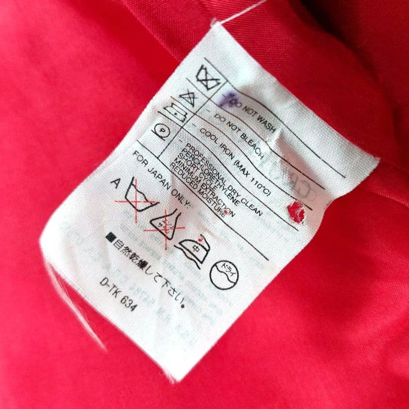 美品 VALENTINO GARAVANI 金ボタンノーカラージャケットイタリア