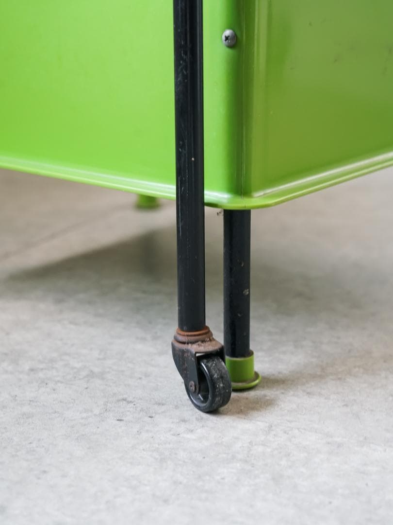 70's SEKISUI PLASTICS 回転キャビネット スペースエイジ