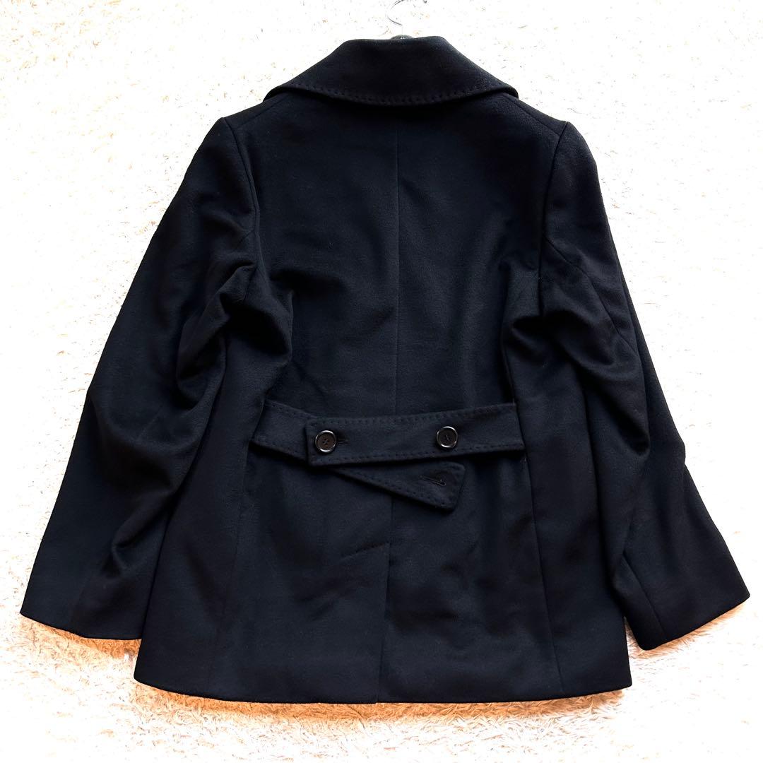 【最高峰✨️MaxMara銀タグ】 イタリア製 ピーコート ダブル ジャケット