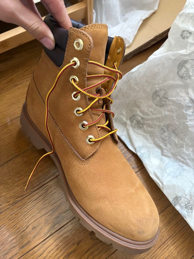 H*！様 Timberland 防水スエード ブラウンブーツ