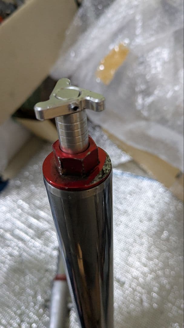 NS-1　31パイ社外アジャスター付きフロントフォーク