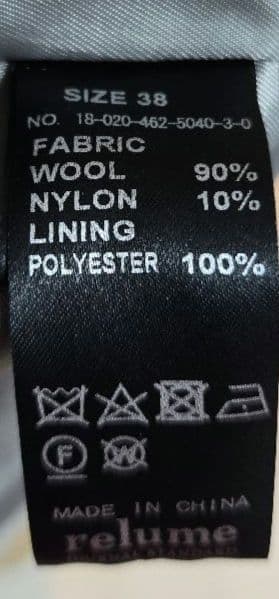 【未使用】JOURNAL STANDARDrelumeグレー ジップアップコート