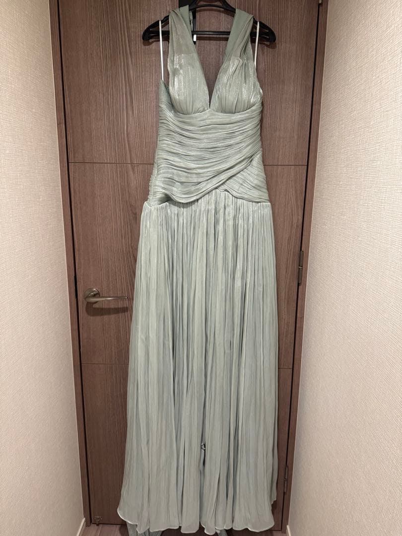 Miss rosier ミントグリーン　ロングドレス