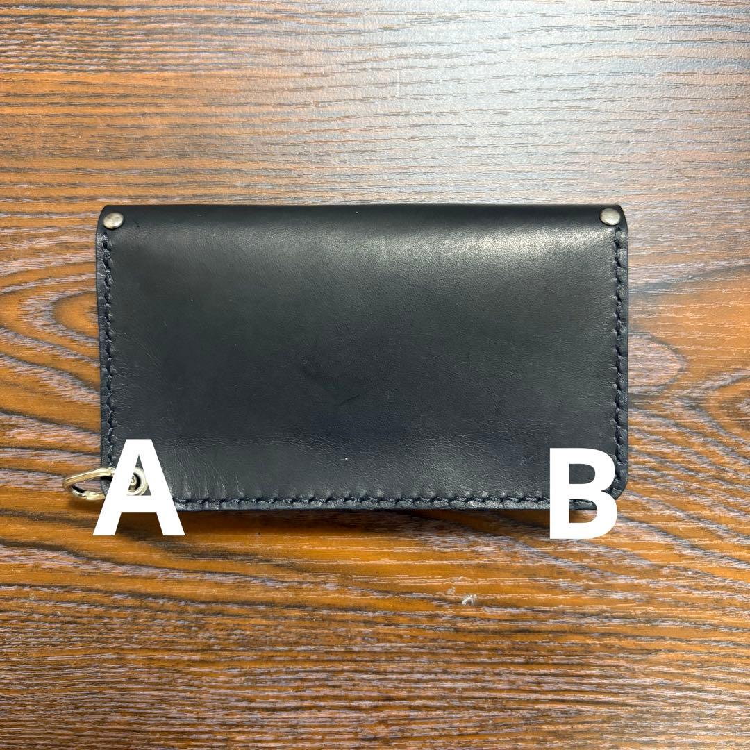 ミドルトラッカーウォレット　アポロコンチョ　真鍮