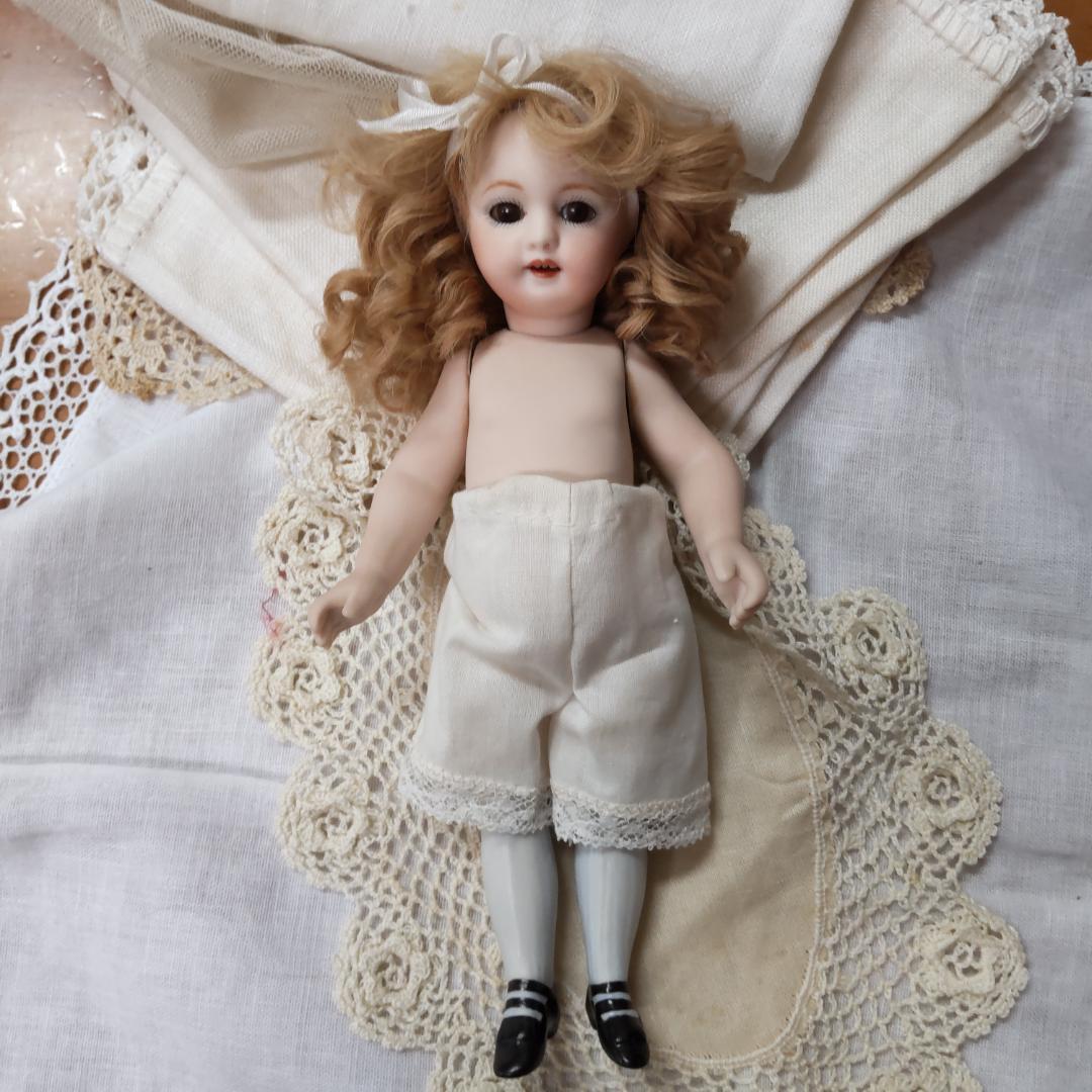 シモンハルビック　アンティークドール　リプロ　ミニョネット