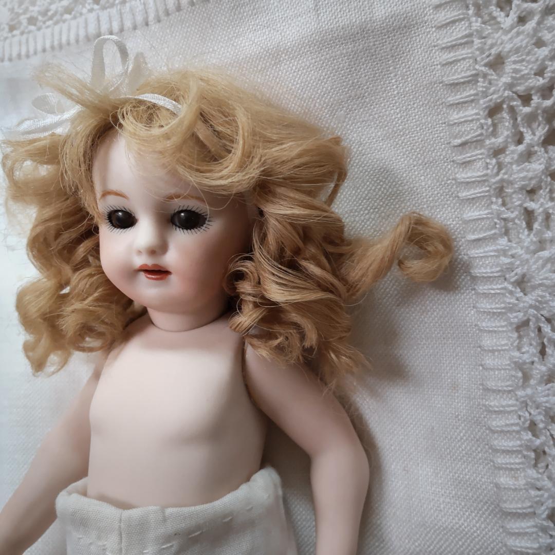 シモンハルビック　アンティークドール　リプロ　ミニョネット