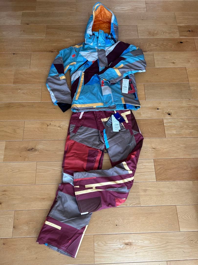 ミズノ チームウェア スキーウェア 上S、下M