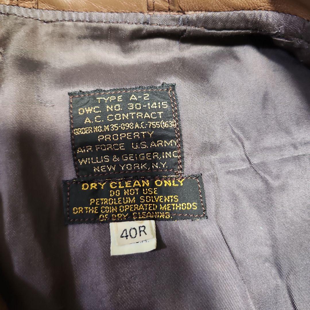 Wills&.lnc A-2 サイズ40