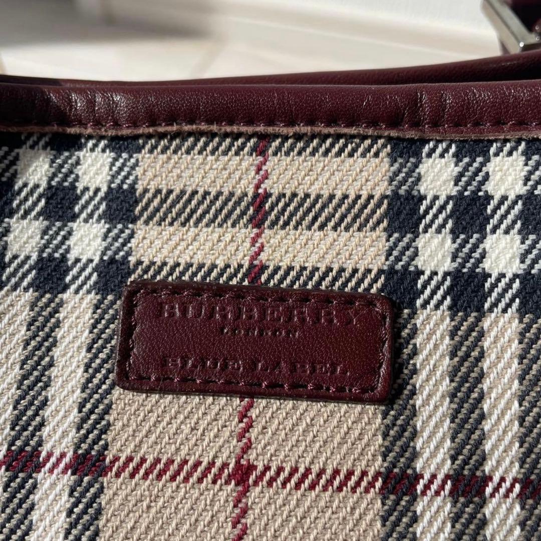 BURBERRY ノバチェック トートバッグ