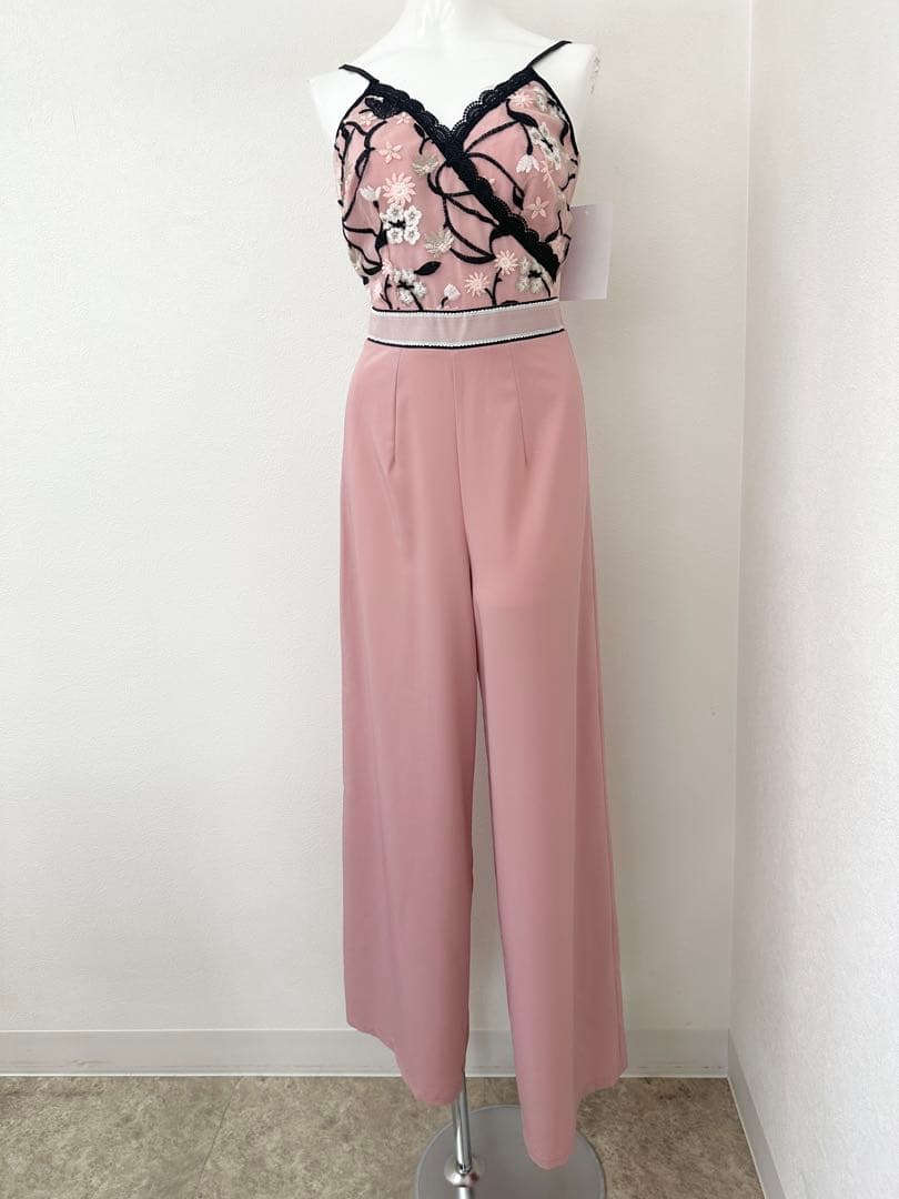 新品未使用⭐︎Little Mistress 花柄刺繍オールインワン S