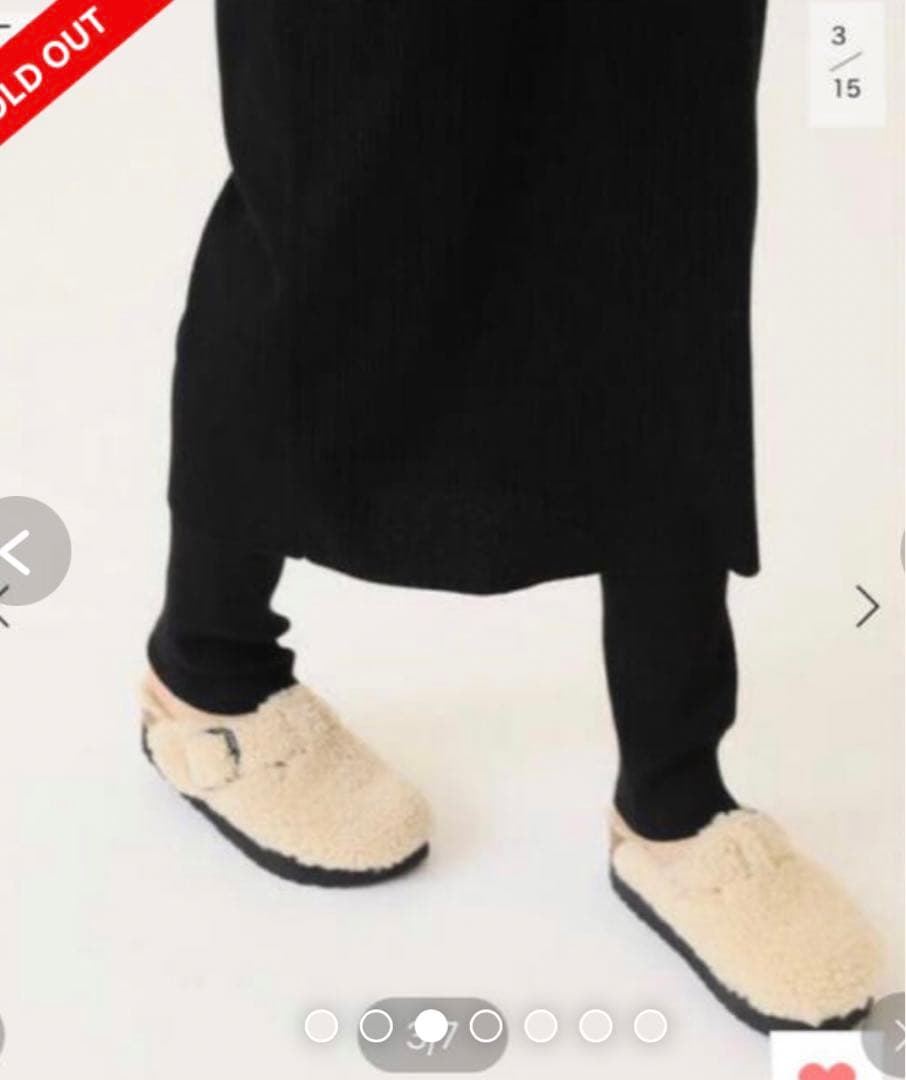 新品 ビルケンシュトック フレームワーク パピリオ ボストン ファー ボア 39