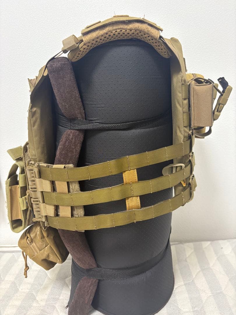 実物生地使用 modi製 JPCプレートキャリア タルコフ装備 usecキャップ