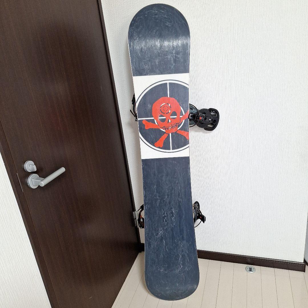 スノーボードセット　ナイトロ152.５センチ　フローファイブSEハイブリッドM