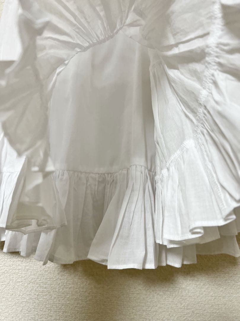 SNIDEL スナイデル(タグ付き)コットンボリューム ミニスカート