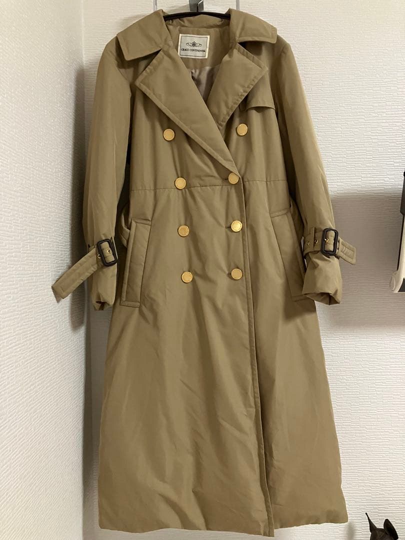 グレースコンチネンタル　トレンチダウンコート☆お値引き品‼️