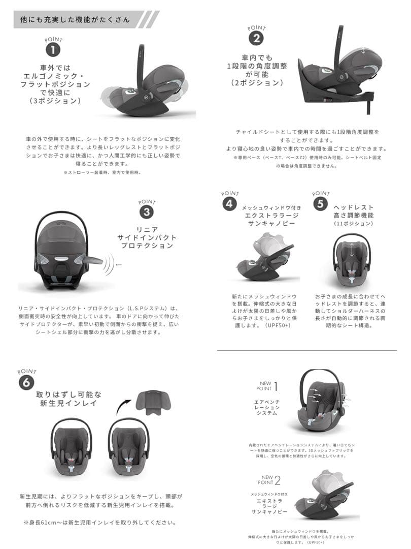 サイベックス クラウド T i-Size + ベースT
