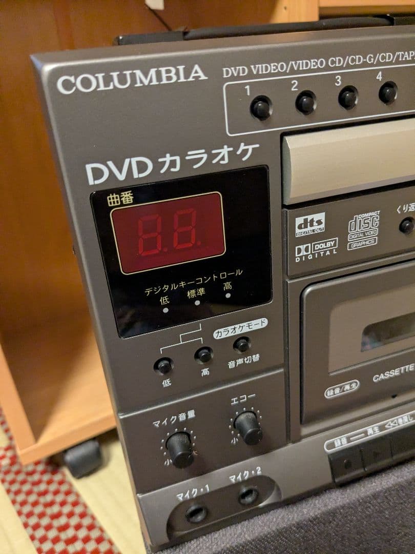 DENON デノン COLUMBIA コロムビア DVDカラオケ CDV-550