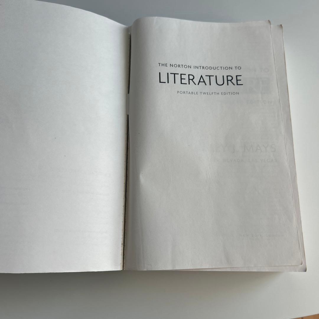 Literature Kerry J. Mays イギリス、アメリカ文学作品特集