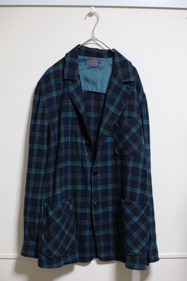 Pendleton チェック柄 ウールジャケット