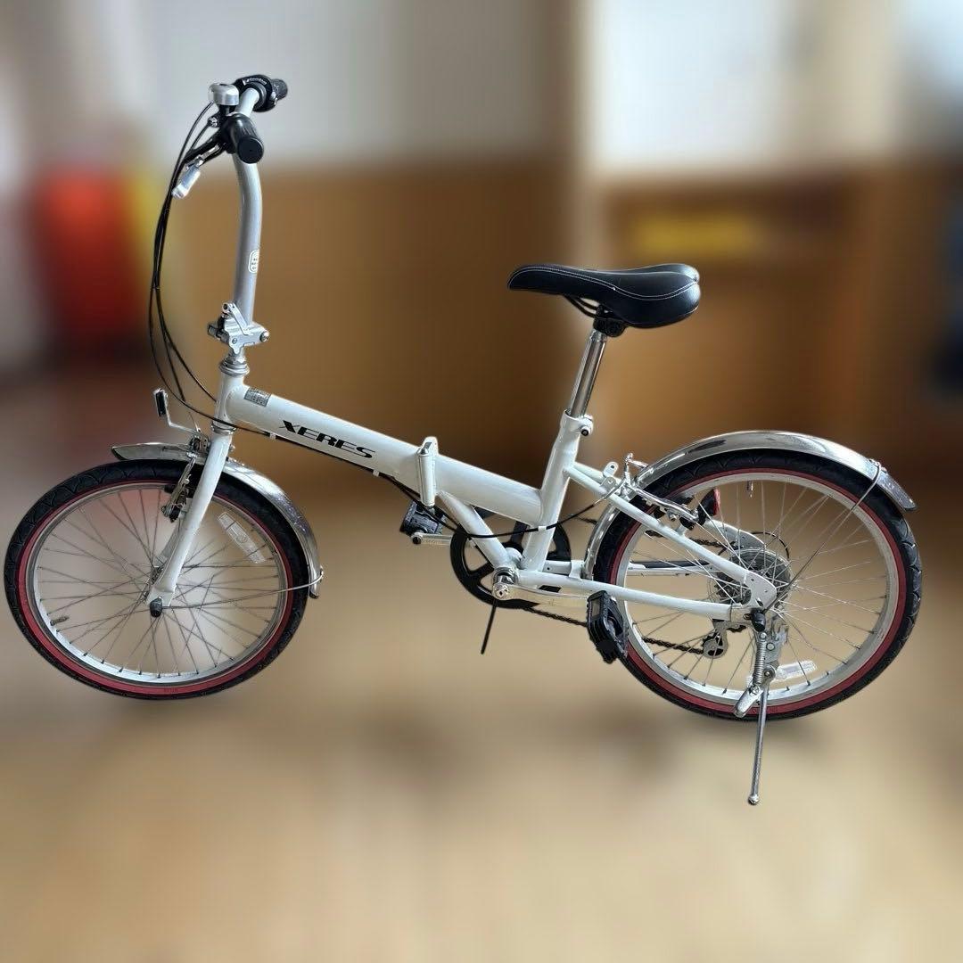 XERES　折りたたみ自転車　20インチ　6段変速